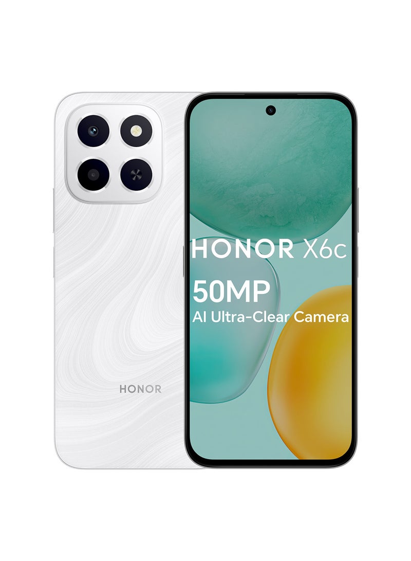 Honor
X6c Dual SIM 4G Moonlight White 6GB RAM 256GB - Middle East Version